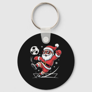 Funny Soccer Santa 67 Meme Christmas Xmas Pajamas  Keychain