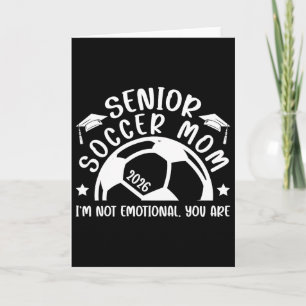 Funny Soccer Senior Mom 2026 Soccer Senior Mother Card