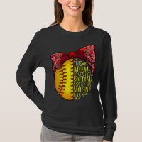 Funny Softball Gift Mom Women Pitcher Catcher Girl