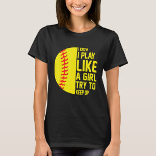 Funny Softball Softball Cute Softball Players 1 T-Shirt