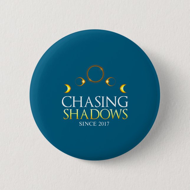 Funny Solar Eclipse 2017 Total Solar 2 Inch Round Button (Front)