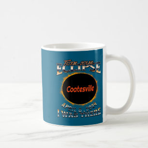 Funny Solar Eclipse Coatesville Indiana There Coffee Mug