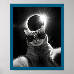 Funny Solar Eclipse Total Solar Eclipse Poster