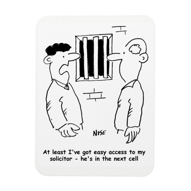 Funny Solicitor or Legal Profession Magnet (Vertical)