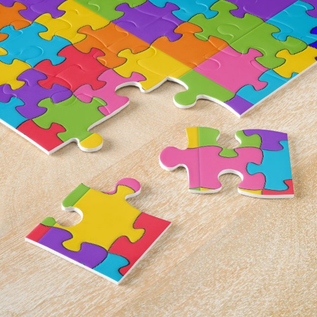 Funny 'Solved Puzzle' Professional Puzzler Expert Jigsaw Puzzle (Side)