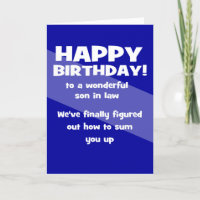 funny son in law happy birthday