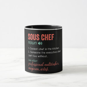 Funny Sous Chef Definition Mug