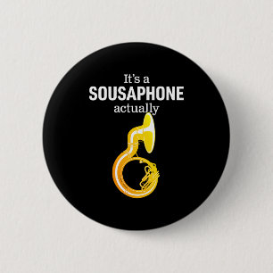 Funny Sousaphone Humor For Proud Sousaphonist Marc 2 Inch Round Button