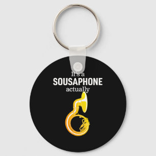 Funny Sousaphone Humor For Proud Sousaphonist Marc Keychain