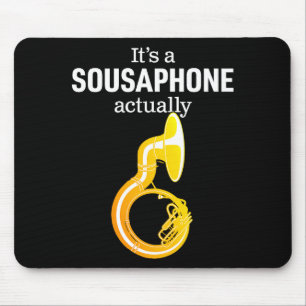 Funny Sousaphone Humor For Proud Sousaphonist Marc Mouse Pad