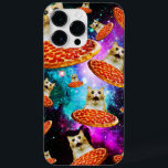 Funny space pizza cat Case-Mate iPhone 14 pro max case<br><div class="desc">Funny and crazy design for a cool gifts !</div>