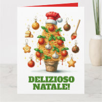 Funny Spaghetti Christmas Tree Delizioso Natale!