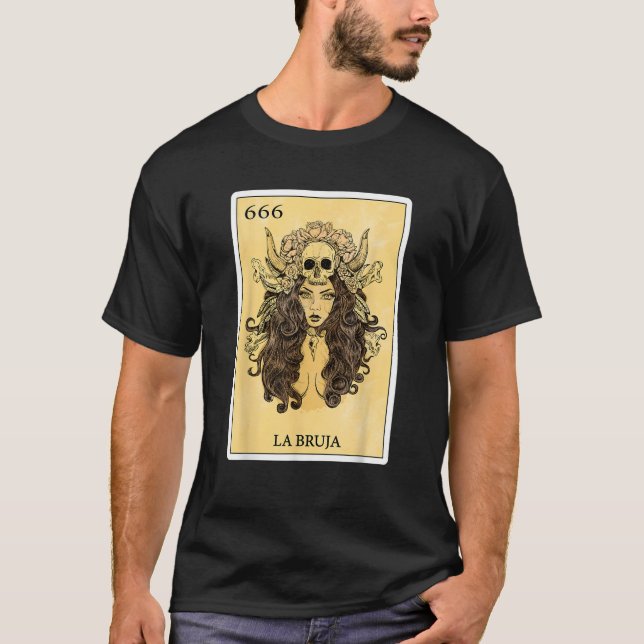 Funny Spanish Mexican Bingo Gifts for Girls La Bru T-Shirt (Front)