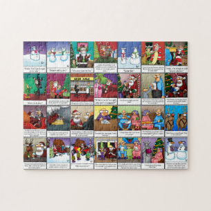 Funny Spectickles Christmas Humour Puzzle