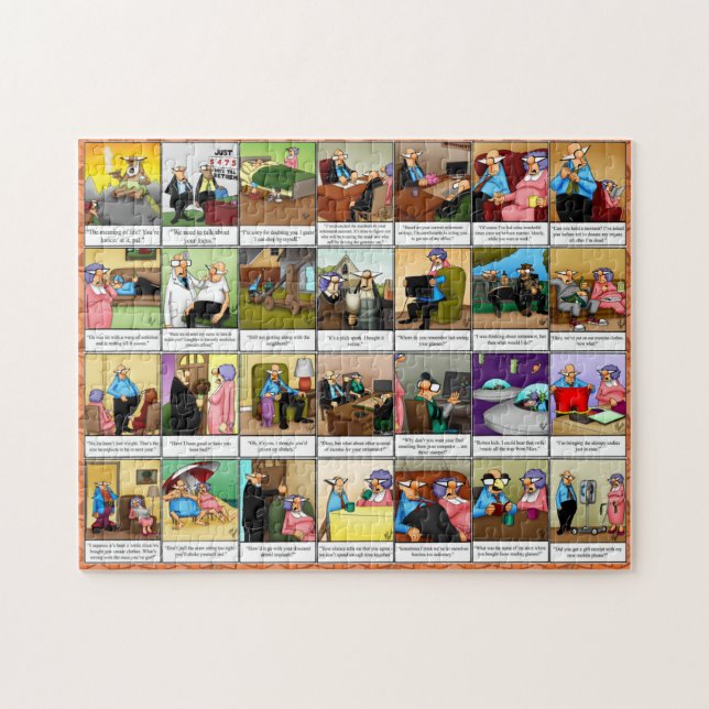 Funny Spectickles Retirement Humour Puzzle (Horizontal)