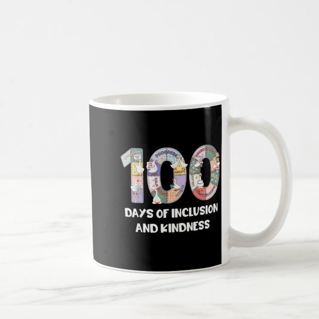 Funny SPED Silly Autism 100 Days School Teacher Go Coffee Mug (Right)
