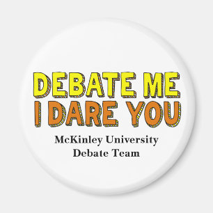 Funny Speech and Debate Team Custom School Magnet