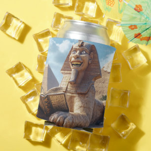 Funny Sphinx Statue Reading Ancient Book in Egypt  Can Cooler