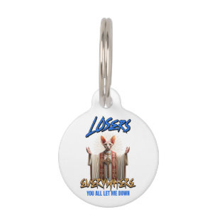 Funny Sphynx Cat Jesus Pet Tag