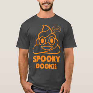 Funny Spooky Dookie Halloween Cute Spooky Season P T-Shirt