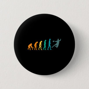 Funny Sport Evolution Handball 2 Inch Round Button