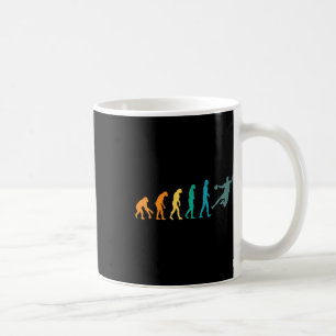Funny Sport Evolution Handball  Coffee Mug