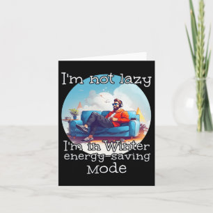 Funny Sports Couch In Winter For Energy Saving Mod Card