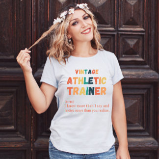  Funny Sports Definition Athletic Trainer  T-Shirt