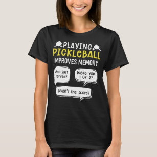 Funny Sports Pickleball Player T-Shirt