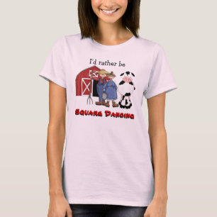 Funny Square Dancing Farmers shirt