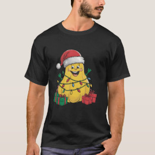 Funny Squash Vegetable Xmas Lighting Santa Squash T-Shirt