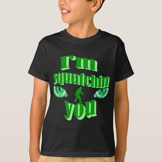 Funny squatching T-Shirt (Front)