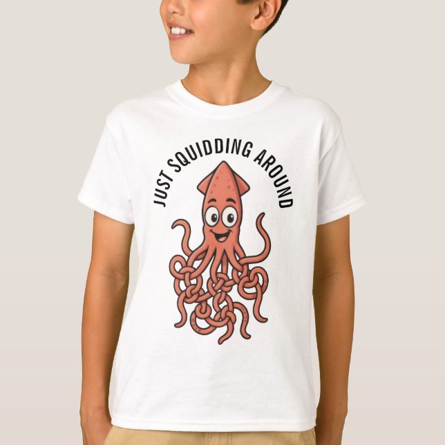 Funny Squid T-Shirt (Front)
