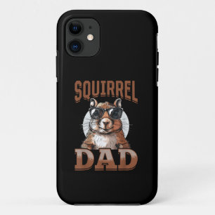 Funny Squirrel Animal Squirrel Dad iPhone 11 Case