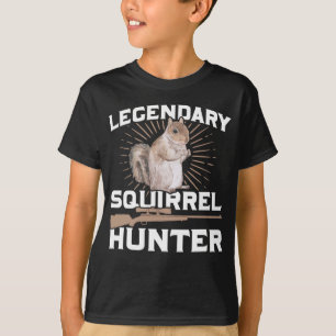 Funny Squirrel Hunting Quote Forent Animal Hunter T-Shirt