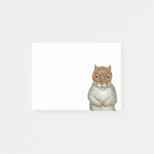 Funny squirrel Post-it® Notes 4" x 3"