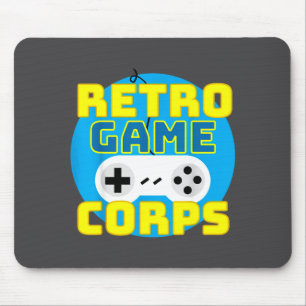 Funny Srt Game Lover Quote Retro Game Corps Basic Mouse Pad