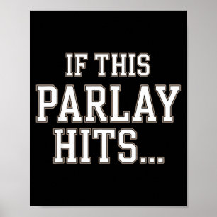 Funny Srts Betting Design For Men Women Srts Gambl Poster