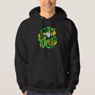 Funny St Patrick S Day 2022 Gnome Love Hoodie