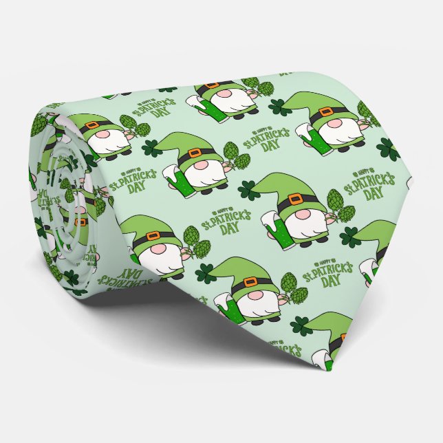 Funny St. Patrick’s Day Lucky Tie (Rolled)