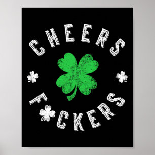 Funny St. Patrick’s Day Quote Cheers Ers St Patric Poster