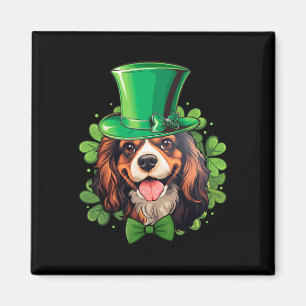Funny St Patricks Cavalier King Charles Spaniel  Magnet