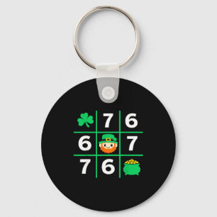 Funny st patrick's day 67 lucky irish humor keychain