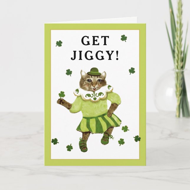 Funny St. Patrick's Day Card (Front)