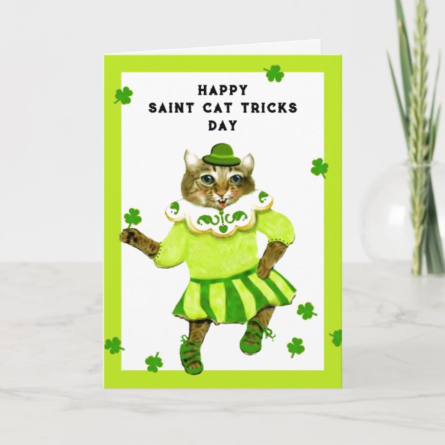 Funny St. Patrick's Day Card (Front)