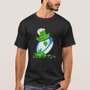 Funny St. Patricks Day Irish Rugby Shamrock Lover T-Shirt