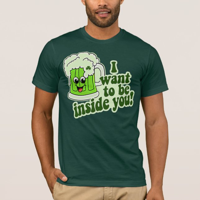 Funny St Patricks Day Irish T-Shirt (Front)