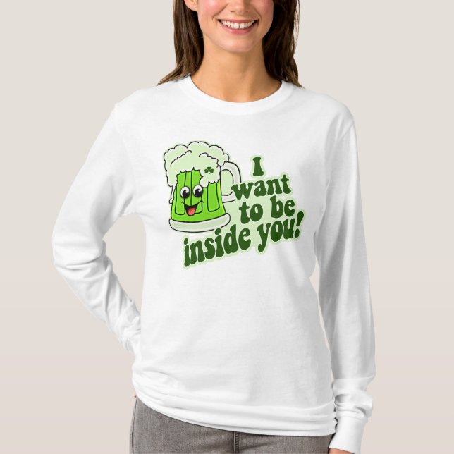 Funny St Patricks Day Irish T-Shirt (Front)