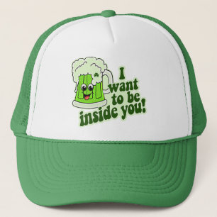 Funny St Patricks Day Irish Trucker Hat