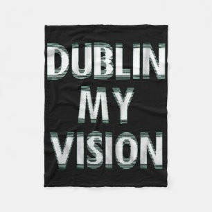 Funny St Patricks Day Shirt Women Fleece Blanket